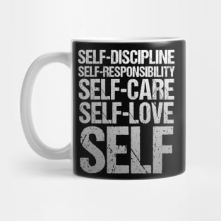 Self Discipline Buddhist Motivational Mug